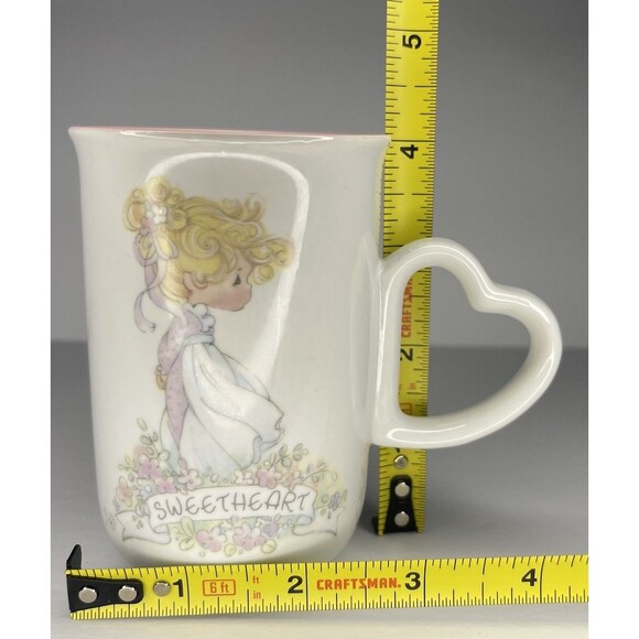 Precious Moments "Sweethearts" Tender Touch Mug Ceramic VTG 1990 - Picture 5 of 5